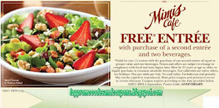 Free Printable Mimis Cafe Coupons