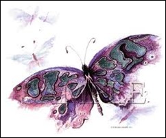 watercolor butterfly