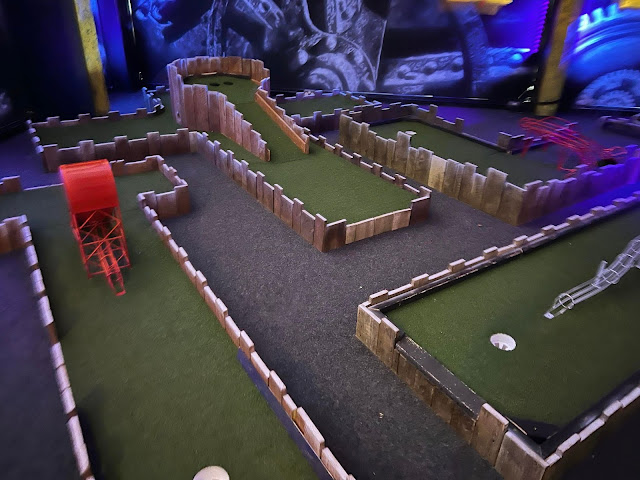 Mini Golf at Laser Quest Derby. Photo by James Trubridge, May 2022