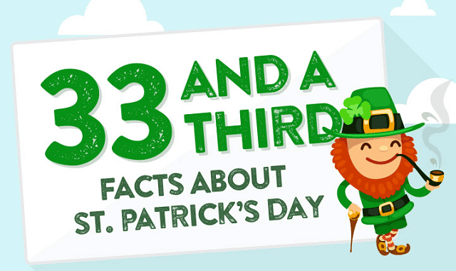 33 and a Third Facts about St Patrick's Day