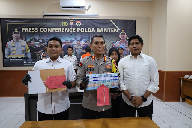 Polda Banten Ungkap Kasus Tindak Pidana Korupsi Pembangunan Jalan Akses Pelabuhan Warna Sari Tahap 2