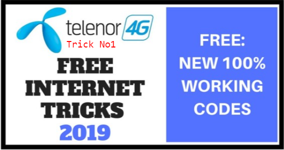 new letest tenenor free internet trick 2019