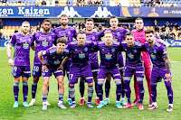 REAL VALLADOLID C. F. Temporada 2021-22. Shon Weissman, Saidy Janko, Joaquín, Óscar Plano, Javi Sánchez, Jordi Masip. Álvaro Aguado, Roque Mesa, Raúl Carnero, Sergio León, Monchu. A. D. ALCORCÓN 1 REAL VALLADOLID C. F. 2 Domingo 27/03/2022, 18:15 horas. Campeonato de Liga de 2ª División, jornada 33. Alcorcón, Madrid, estadio Santo Domingo: 2.497 espectadores.