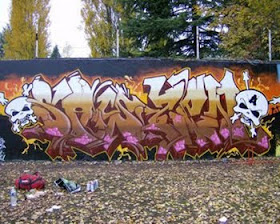 Six Design Alphabet Wildstyle graffiti