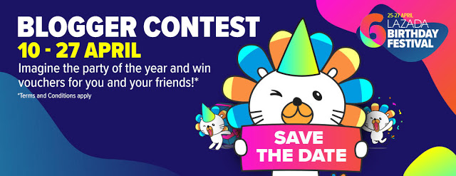 Lazada Birthday Festival Blogger Contest