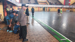 Kapolsek Pasekan, Iptu Edi Mulyana. S : Keamanan Siswa SMP Prioritas Dalam Turnamen Futsal