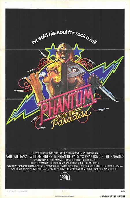 Phantom of the Paradise Brian De Palma's campy rock musical 
