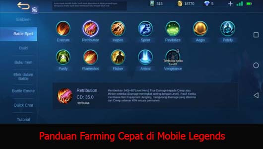 Panduan Farming Cepat di Mobile Legends