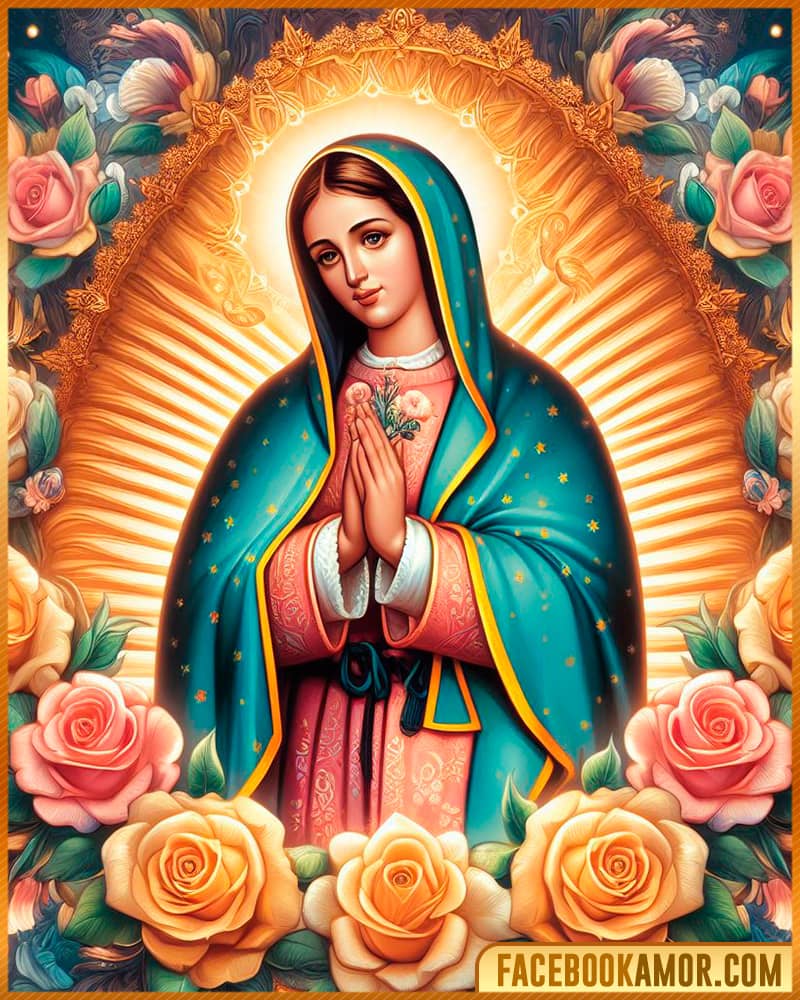 Imagen bonita de la virgen de guadalupe