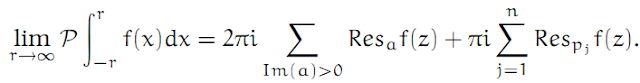 Complex Analysis: #18 Integrating across a Pole equation pic 5