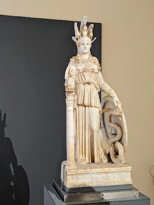 Athens Itinerary: Mini Statue of Athena at the National Archaeological Museum in Athens
