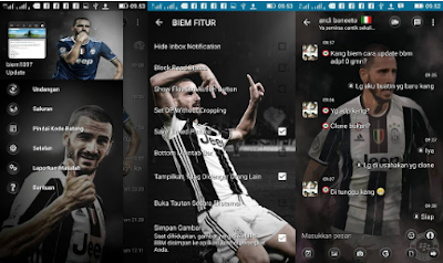 BBM Mod Juventus F.C Transparan V3.2.0.6 Apk