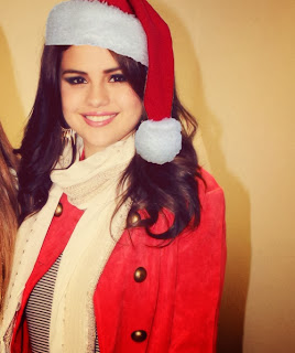 Selena Gomez Christmas Dress