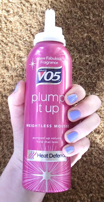 VO5 Heat Defence Plump It Up Weightless Volume Whipped Mousse Review