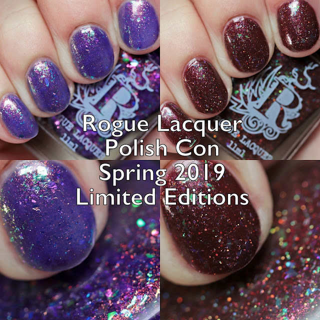 Rogue Lacquer Polish Con Spring 2019 Limited Editions