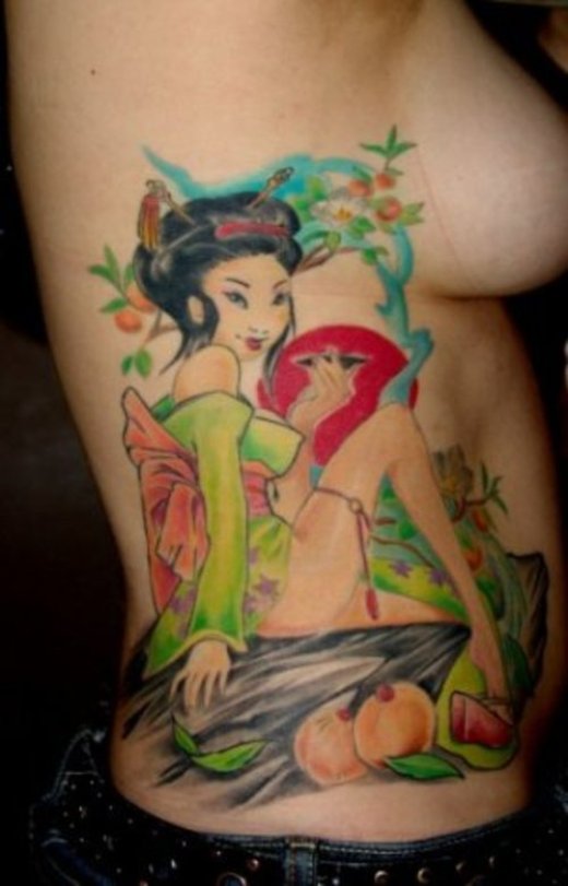 Tattoo Gueixa Tatuagem feminina e sensual