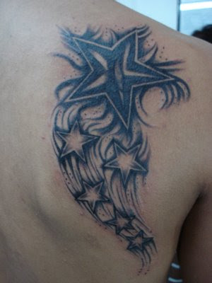 mens star tattoos. Mens Star Tattoos