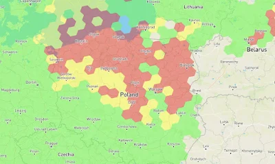 GPS-Signalstörungen über Polen