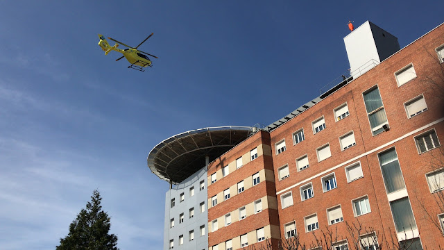 Helipuerto del hospital de Cruces