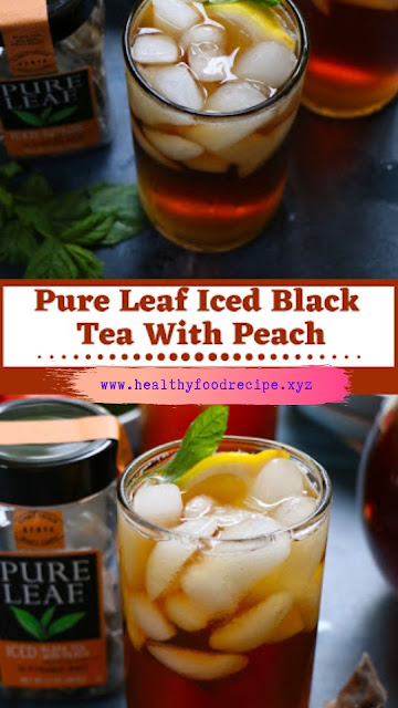 Pure Leaf Iced Black Tea With Peach