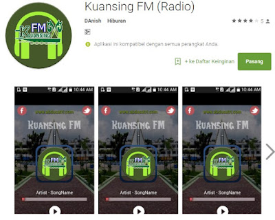 Aplikasi Android RPD Kuansing pacu jalur 2016