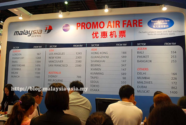 Cheap Malaysia Airlines Tickets at the MAtta Fair September 2013