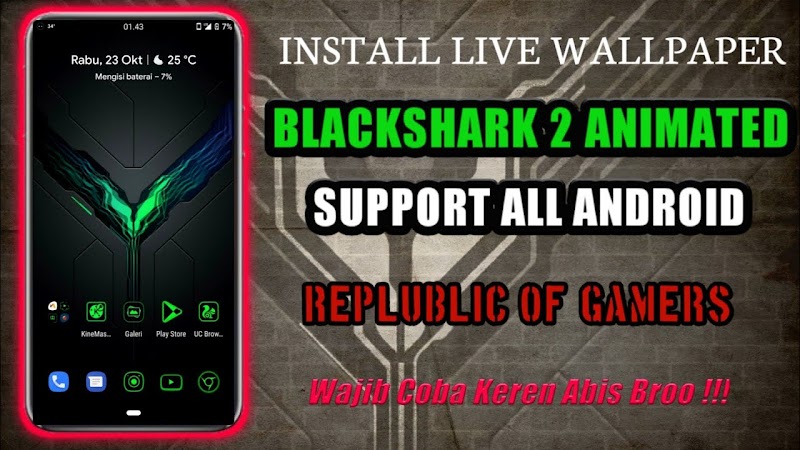 47+ Inilah Live Wallpaper Black Shark 2