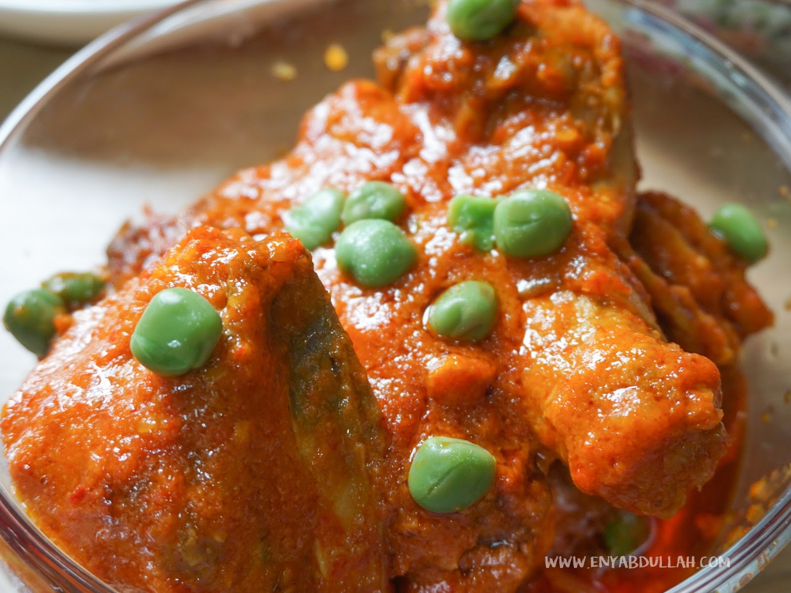 Nasi Tomato Utara Dan Ayam Masak Merah Style Kenduri  EnyAbdullah.Com