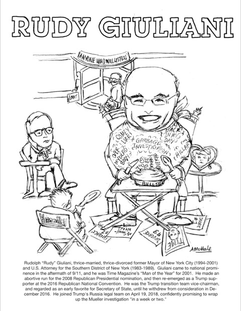 Download Dorf On Law Fourth In A Series Adult Coloring Book The Lawyers Of Trump Russia Feat Rudy Giuliani