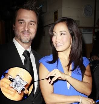 $70,000 Carrie Ann Inaba' Engagement Ring