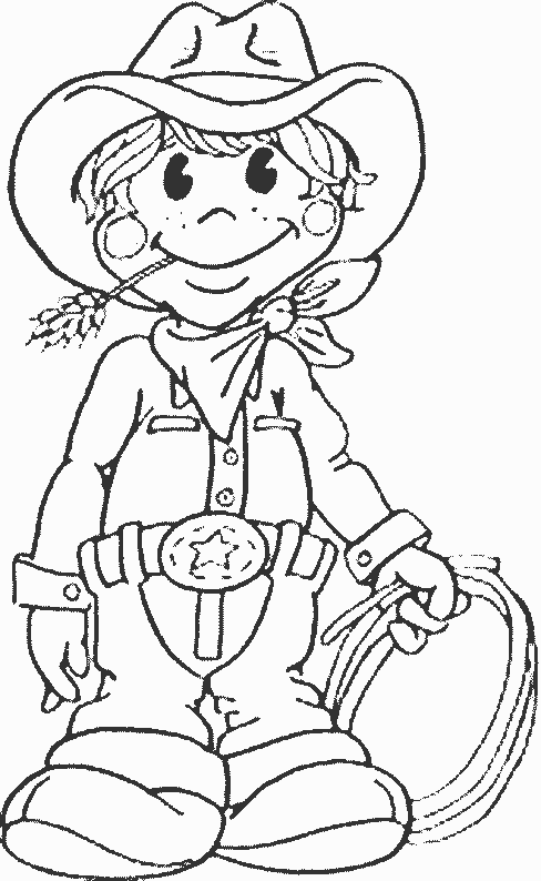 Download Cowboy Coloring Pages To Print | So Percussion