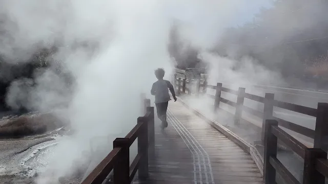 【雲仙観光】おすすめ雲仙地獄めぐりと雲仙新湯温泉館へ