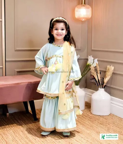 Sharara Dress Baby - Sharara Dress for Kids - Sharara Dress for Kids - Sharara Dress Collection - Sharara Dress Design - Sharara Dress Pick - sharara dress - NeotericIT.com - Image no 32