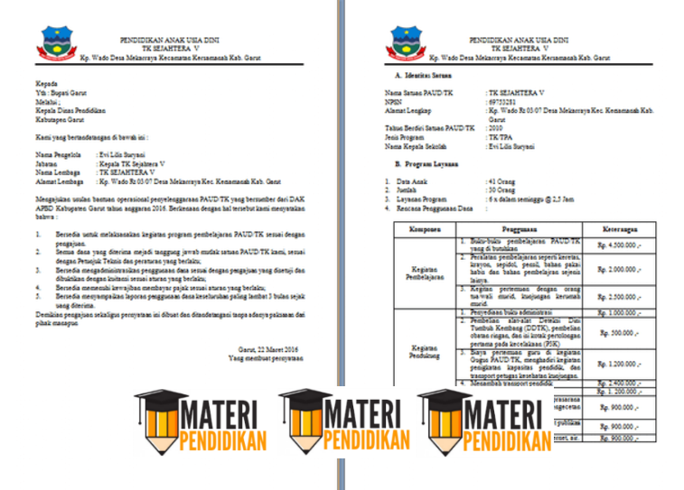 Contoh Ddtk Paud Berkas Belajar