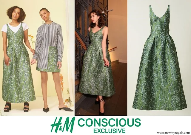Crown Princess Mary wore H&M Skirt - H&M Conscious Exclusive Collection