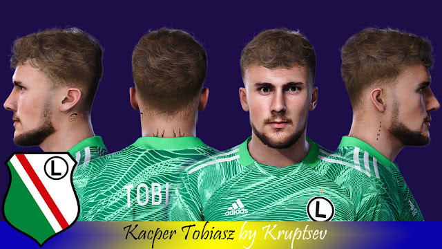 Kacper Tobiasz Face For eFootball PES 2021