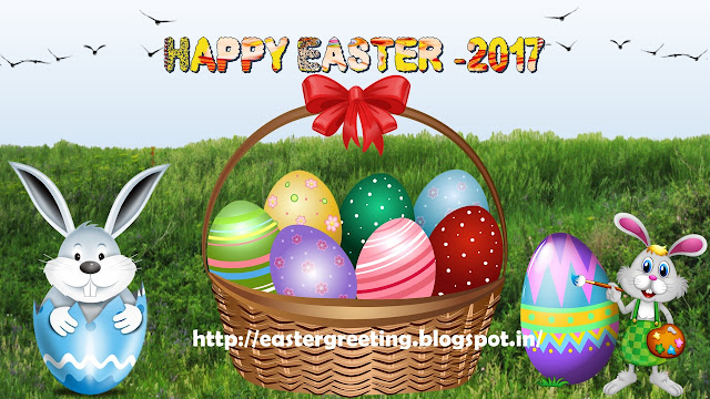 Happy Easter Bunny, Basket,nature 1 wallpaper free download