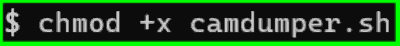 CAM-DUMPER : Get Image from front camera by sending a link