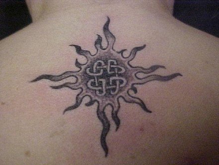 Tribal Sun Tattoos Designs Pictures