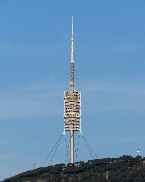 Torre de Collserola by Norman Foster, Carretera de Vallvidrera al Tibidabo, Barcelona