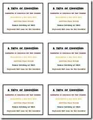 Taste of Confession
