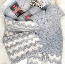 Bufanda Hygge Cloud a Crochet