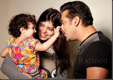 myrah Ratnani  baby salman-khan