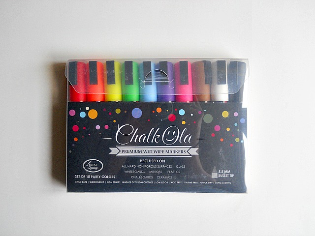 Chalkola Liquid Chalk Markers Review - Running With A Glue Gun