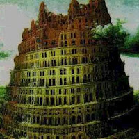 Image of the Tower of Babel and Information