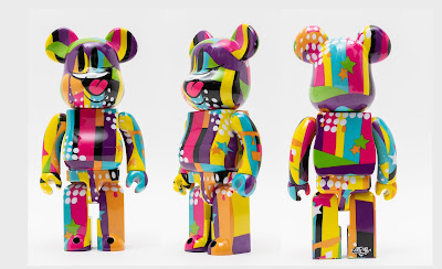 Designer Con 2022 Exclusive Phase 1 Be@rbrick Vinyl Figure by Sket One x Medicom Toy