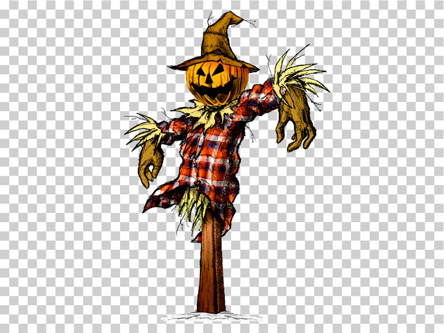 Halloween Scarecrow PNG