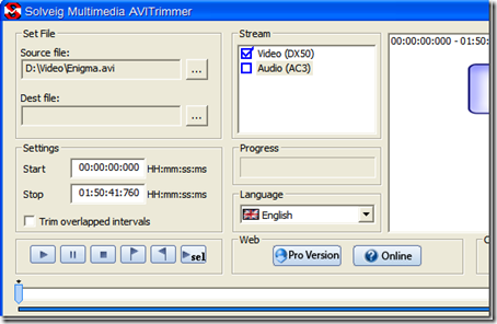 AVITrimmervideoeditingsoftware