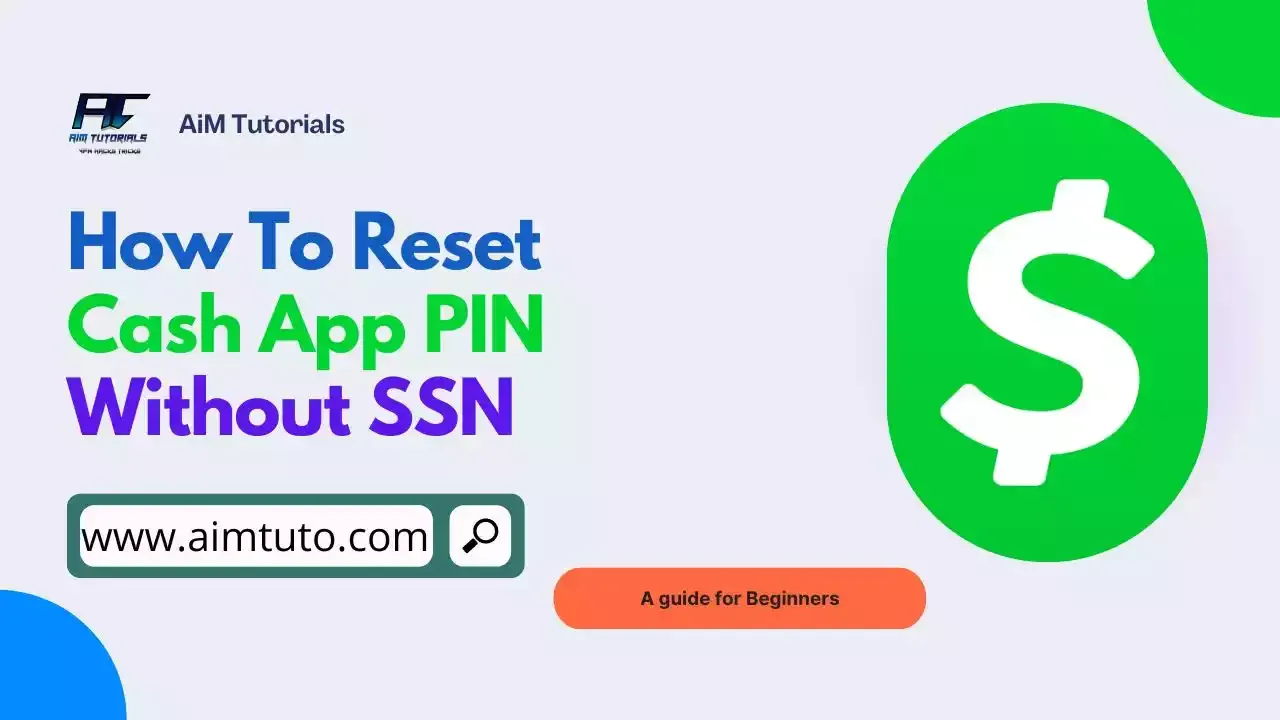 how to reset cash app pin without ssn
