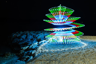 Lightpainting Kroatien Mala Duba Olaf Kerber